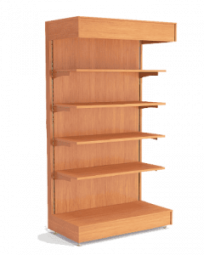 Стеллаж с фризом для алкоголя