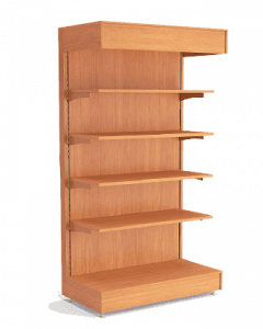 Стеллаж с фризом для алкоголя