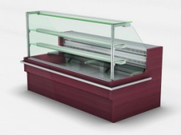 Холодильная витрина с полками для ресторана Spherox