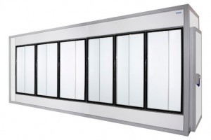 Холодильная камера Polair КХН-12,28 со стеклянным фронтом