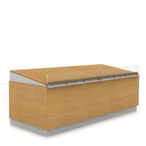 Хлебная / овощная витрина длинная