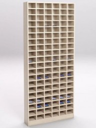 Стеллаж  для телефонов ГЕКСАГОН №5