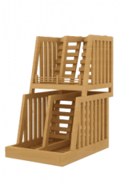 Развал для багетов узкий