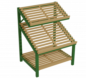 Овощной стеллаж  Краски лета