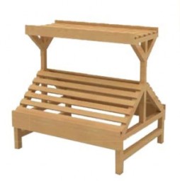 Развал для фасованного хлеба или овощей в ящиках