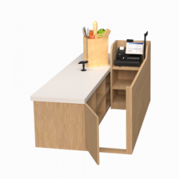 Кассовый стол ЛЕНТА №2 левый