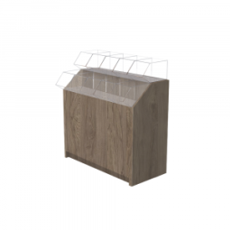 Прилавок c диспенсерами для конфет и орехов №2