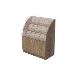 Прилавок c диспенсерами для конфет и орехов №3