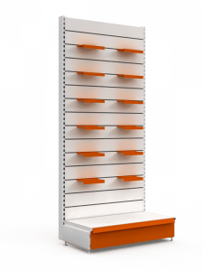 Стеллаж торговый с эконом-панелями