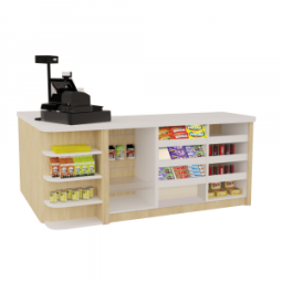 Кассовый стол РИВЬЕРА №4 левосторонний