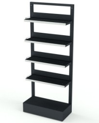 Модуль пристенный с полками