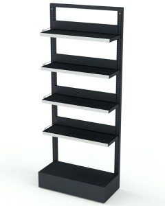 Модуль пристенный с полками