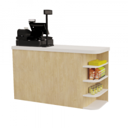 Модуль кассового стола РИВЬЕРА №4 левосторонний