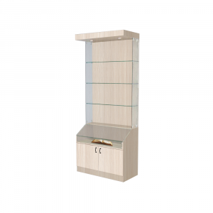 Комплект витрина со стендом №1 (стенд без дверок)