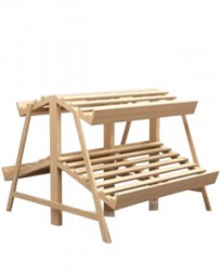 Овощной развал деревянный двусторонний