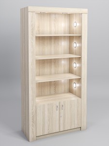 Стеллаж ПАСИФЕЙ №3-1 (задняя стенка ДВП)