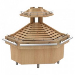 Прилавок хлебный угловой Pluto