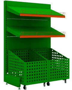 Холодильная витрина для рыбы HORUS