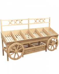 Развал для овощей и фруктов с накопителем