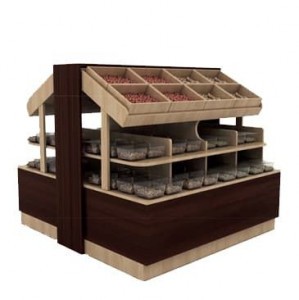 Развал для овощей, фруктов и орехов