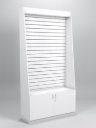 Стеллаж с экономпанелью №2 серии БЮДЖЕТ