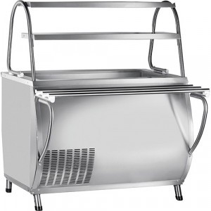 Прилавок-витрина холодильный Abat ПВВ(Н)-70М-НШ