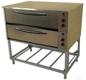 Шкаф жарочно-пекарский Тулаторгтехника ЭШП-2с(у) облицован нержавеющей сталью