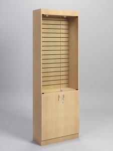 Витрина №7 (с дверками, задняя стенка Экономпанель)