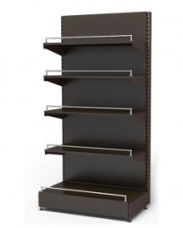 Стеллаж для вина и алкоголя с полками из ЛДСП