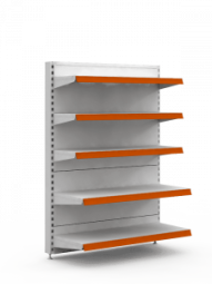 Стеллаж торцевой без базовой полки