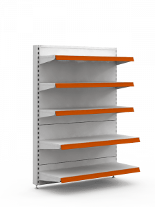 Стеллаж торцевой без базовой полки