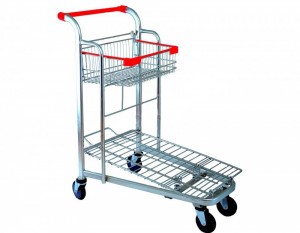 Тележка грузовая с несъёмной корзиной